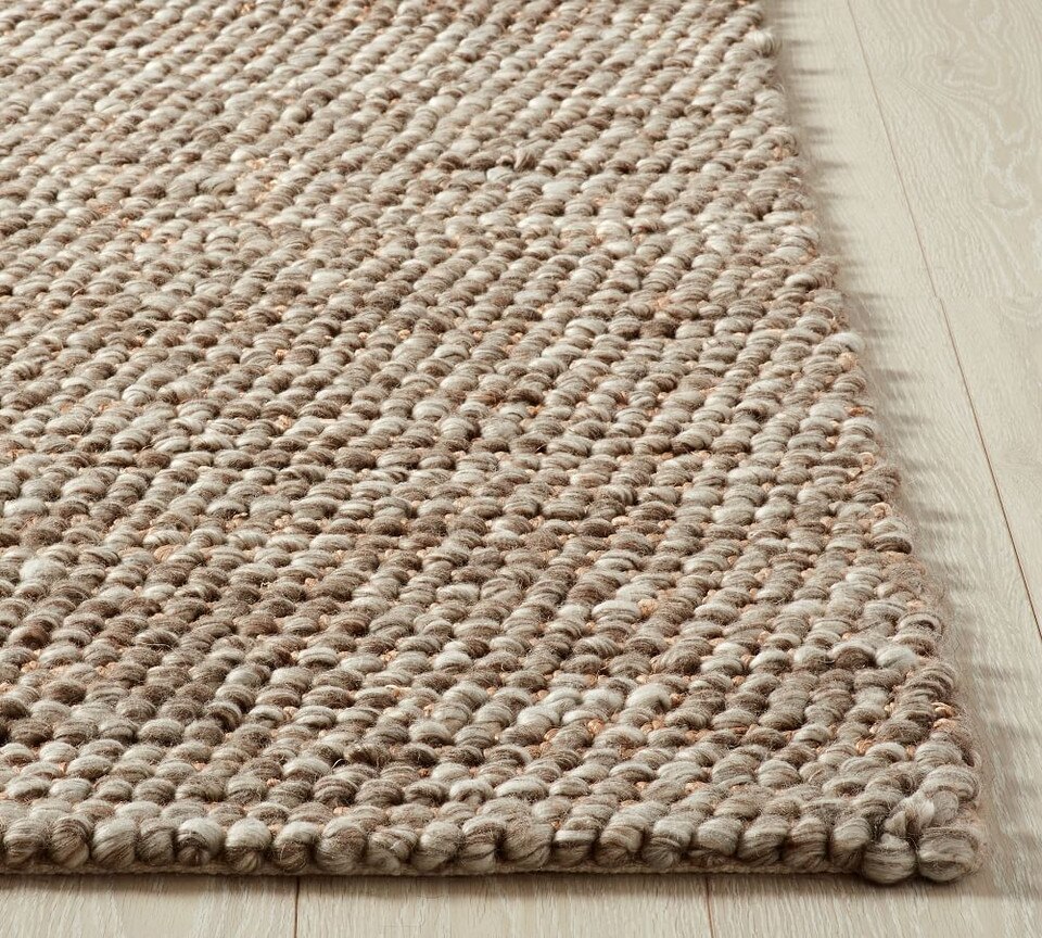 Zane EcoFriendly Handwoven Textured Rug Pottery Barn Australia